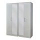 Destiny 4 Door Mirrored Wardrobe